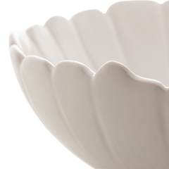 Centro mesa ceramica banana leaf branco 25x25x8cm na internet