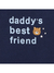 Kit Body 5 Peças Daddy's Best Friend - Carter's na internet