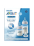 Kit 2 Mamadeiras Anti-Cólic 125ml e 260ml Azul - Philips Avent na internet