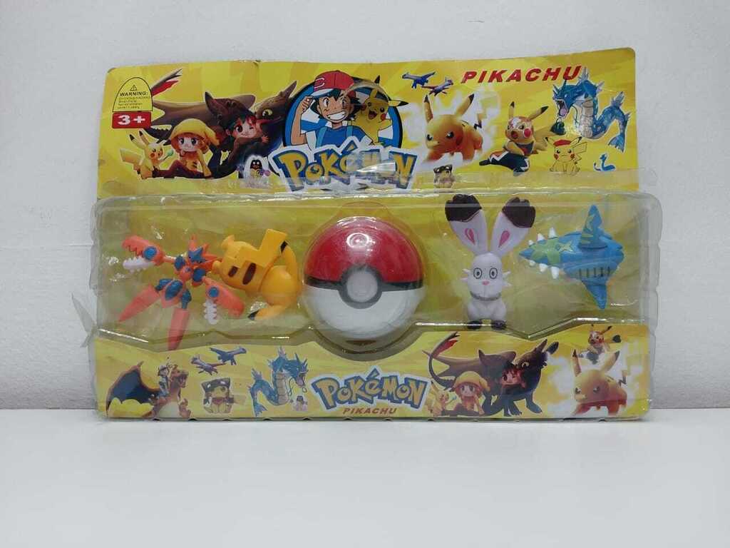 blister pokemon 4 personajes mas pokebola