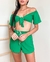 Cropped Thais #verde bandeira - comprar online