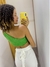 Cropped Thay #lurex verde - comprar online