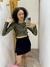 Cropped cintilar #dourado - Looks femininos, croppeds | MIKÁ 