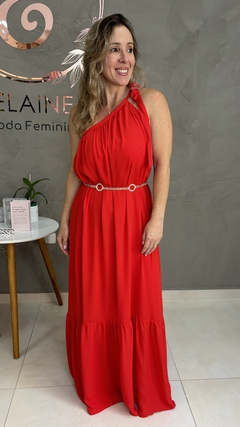 VESTIDO LONGO UM OMBRO - comprar online