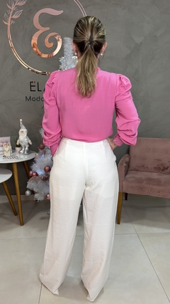 CALÇA WIDE LEG ALFAIATARIA