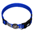 Conjunto Coleira e Guia para Cachorro Premium com QR Code - Classic Azul 0294-03