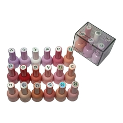 BULTO 576U CITY GIRL BASE RUBBER 18COLORES 10ML