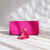 BOLSA BAGUETE DE PALHA PITAYA PINK (COM TASSEL)