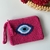 CLUTCH OLHO GREGO CROCHÊ PINK - BRIELLA!