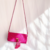 BOLSA BAGUETE DE PALHA PITAYA PINK (COM TASSEL) na internet