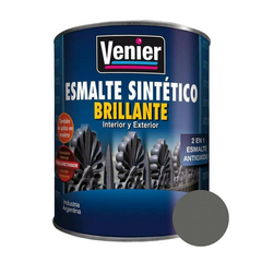 ESMALTE SINTÉTICO 3P VENIER: Gris Oscuro - 1LTS - comprar online