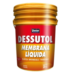 MEMBRANA LIQUIDO DESSUTOL TECHOS Blanco - 20 KG - comprar online