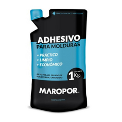 MAROPOR ADHESIVO MOLDURAS - DOYPACK 1KG - comprar online