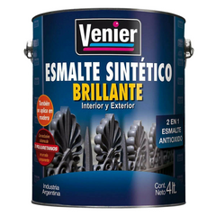 ESMALTE SINTÉTICO 3P VENIER: Blanco Brillante - 1 LTS - comprar online