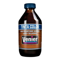 TINTA COLOR VENIER: Caoba - 240 CC - Allacor Pinturas