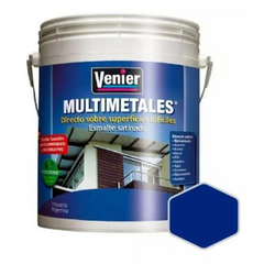 MULTIMETALES VENIER ESMALTE SATINADO AZUL (al agua) - 1 LTS en internet