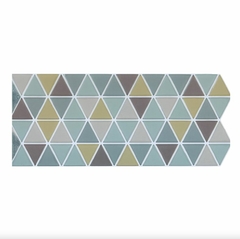 DECOLIFE VENECITA AUTOADHESIVA GEOMETRICA 12,7x30,48cm - comprar online