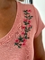 Blusa bordada floral na internet