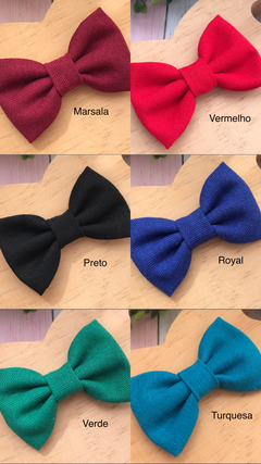 Laço em Linho ( 9cm) - comprar online