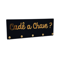 Porta Chaves Decorativo Espelhado Varios Modelos Exclusivos - loja online