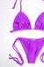 Conjunto Cortininha - Roxo Canelado - comprar online