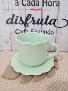 TAZA VOLADOS + PLATITO