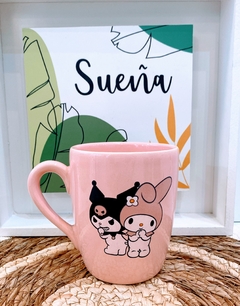 TAZA ROSA KUROMI/MY MELODY (sin elección)