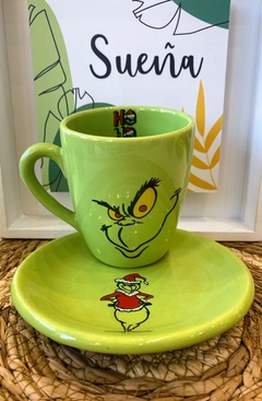 TAZA + PLATO GRINCH DE LA NAVIDAD en internet