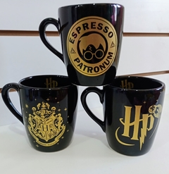 TAZA NEGRA HARRY POTTER (sin eleccion)