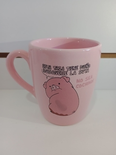 TAZA PATO CHANCHO FRASES (sin eleccion) - LIMA LIMON