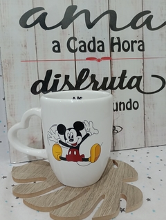 TAZA BLANCA DE MICKEY (sin elección de diseño)