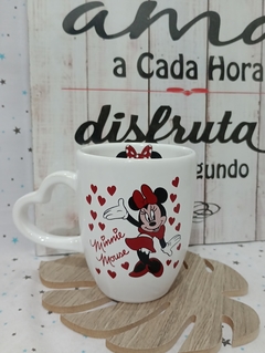 TAZA BLANCA MINNIE(sin elección de diseño)