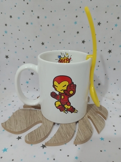 TAZA IRON_MAN MINI (incluye cuchara)