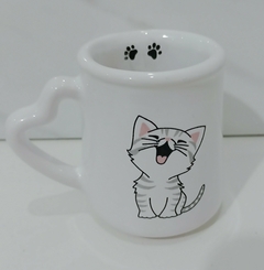 MATE BLANCO ASA CORAZÓN GATITO (sin eleccion)