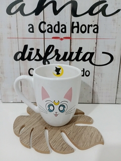 TAZA BLANCA ASA COMÚN SAILOR MOON (sin elección)