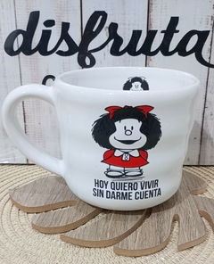 TAZA FRANJA MAFALDA (sin eleccion) - LIMA LIMON