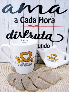 TAZA + PORTASAQUITO SALCHILOVER