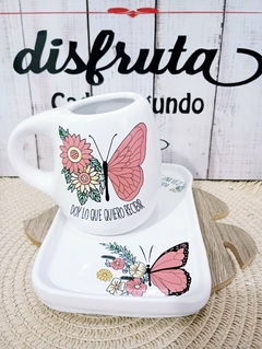 TOSTADA + MATE MARIPOSA