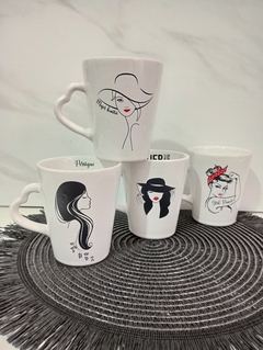 TAZA MUJER SILUETAS(sin elección de diseño)