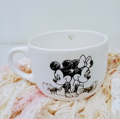 TAZON XL BLANCO MINNIE/MICKEY AMOR