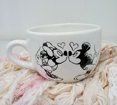 TAZON XL BLANCO MINNIE/MICKEY AMOR - comprar online