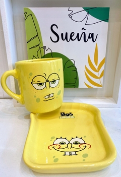 TOSTADA+TAZA BOB ESPONJA