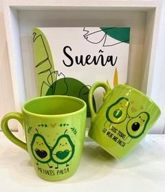 TAZA VERDE PALTA