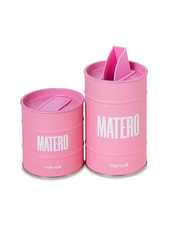 LATAS VERTEDORAS MATERO ROSA