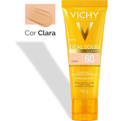 Vichy Idéal Soleil Clarify Cor Clara FPS60 - Protetor Solar Facial 40g