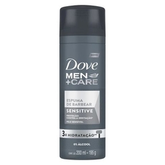 Espuma De Barbear Dove Men Care Sensitive 200ml