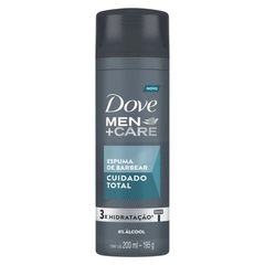 Espuma De Barbear Dove Men Cuidado Total 200ml