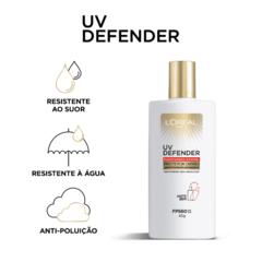 L'Oréal Paris UV Defender Fluido FPS 60 - Protetor Solar Facial 40g na internet