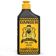 Shampoo Bomba Barba e Cabelo Danger Barba Forte - 250ml