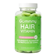 Gummy Hair Vitamin Maçã Verde - 60 unidades